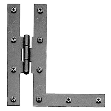 Acorn Mfg Acorn AH6BQ 4" Cabinet/Light Interior Door Hinge Pair Flat Black AH6BQ